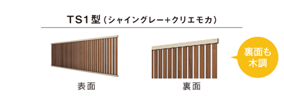 TS1型（シャイングレー+クリエモカ）