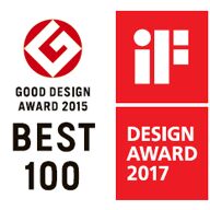 GOOD DESIGN AWARD 2015 BEST 100 DESIGN AWARD 2017